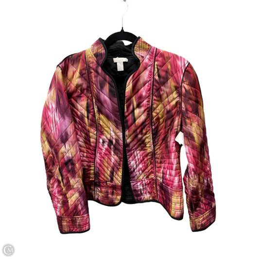 Jacket Other By Chicos In Multi-colored, Size: S