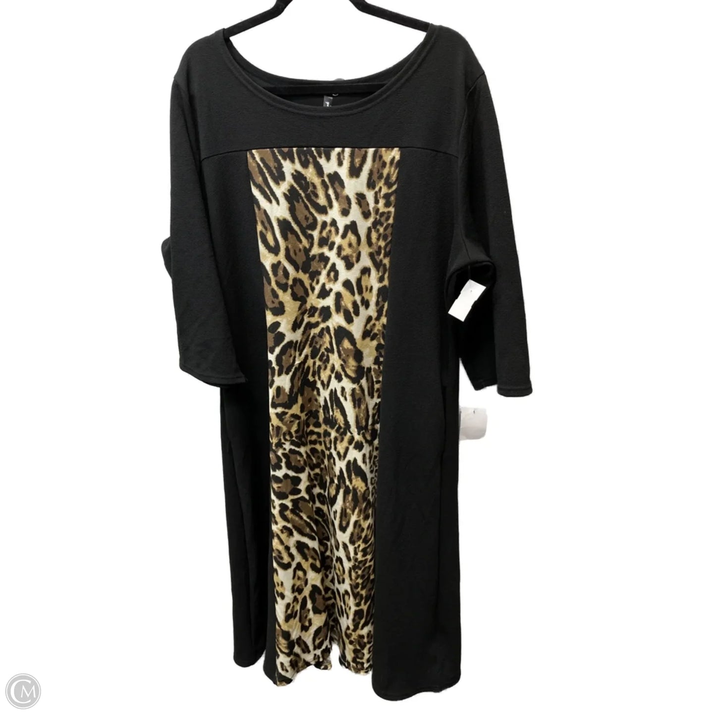 Dress Casual Short By Clothes Mentor In Animal Print, Size: 3x