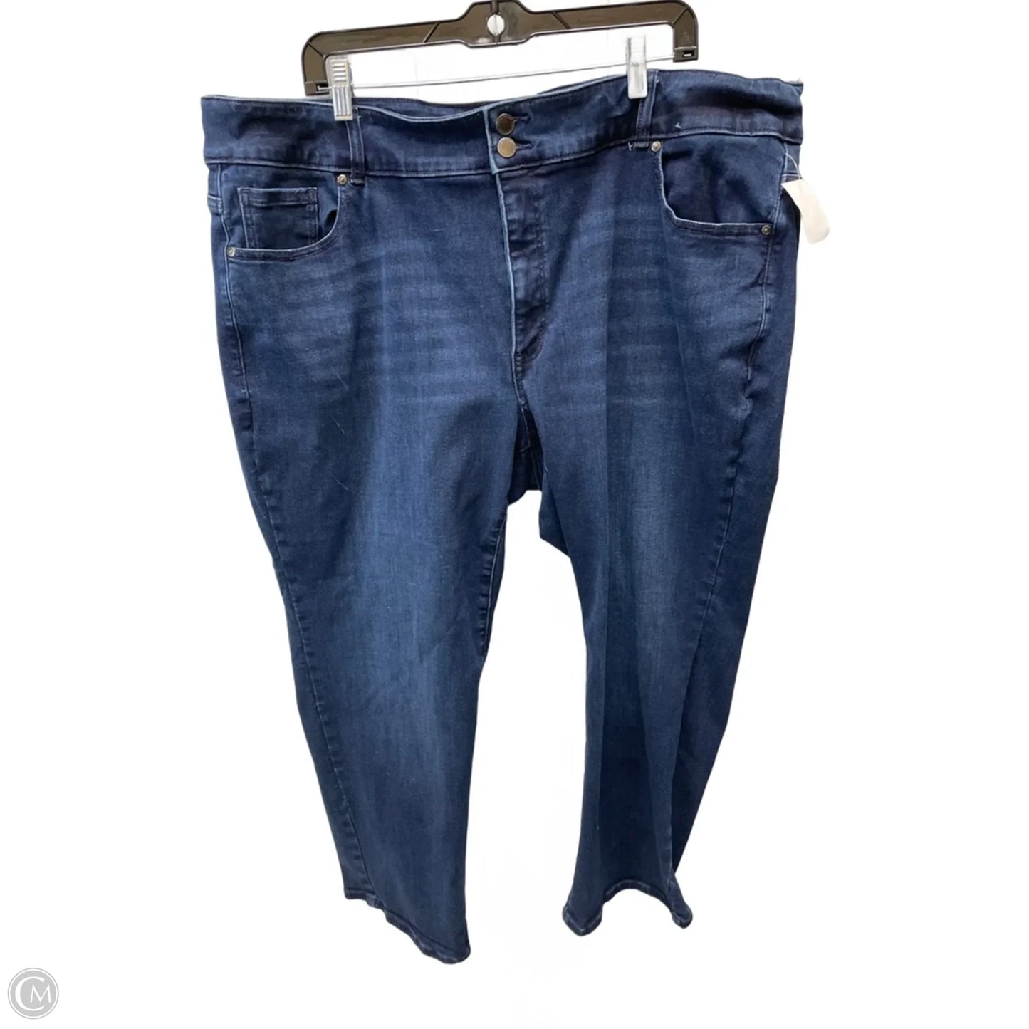 Jeans Skinny By Lane Bryant In Blue Denim, Size: 28