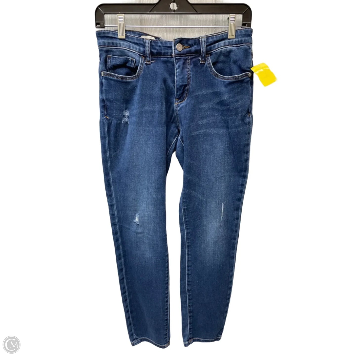 Jeans Straight By Pilcro In Blue Denim, Size: 6