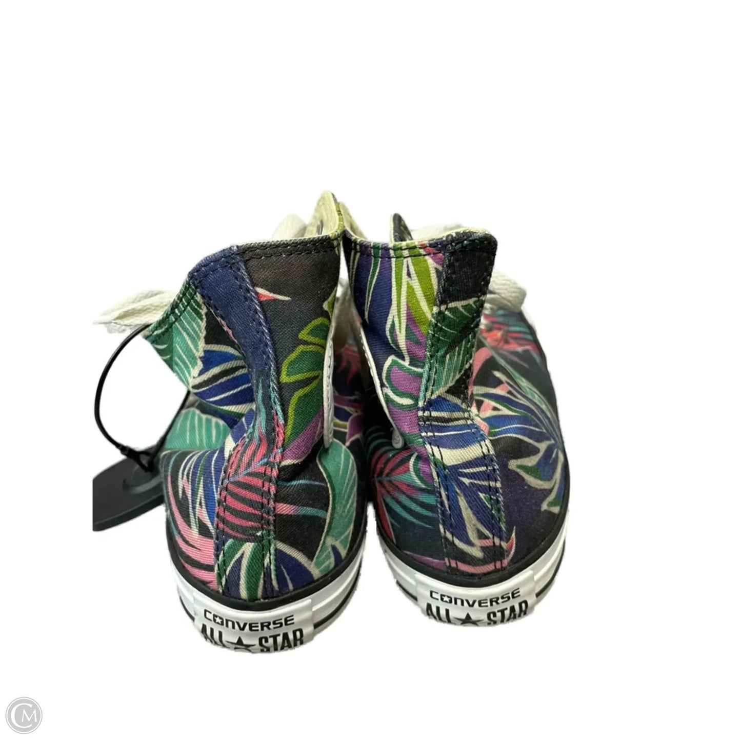 Shoes Sneakers By Converse In Tropical Print, Size: 7