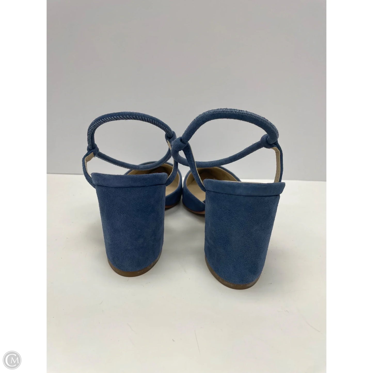 Shoes Heels Block By Marc Fisher In Blue, Size: 7.5