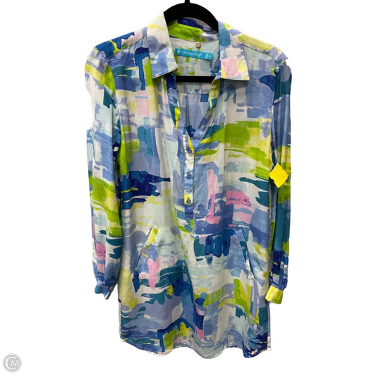 Dress Casual Short By Tori Richards In Multi-colored, Size: S