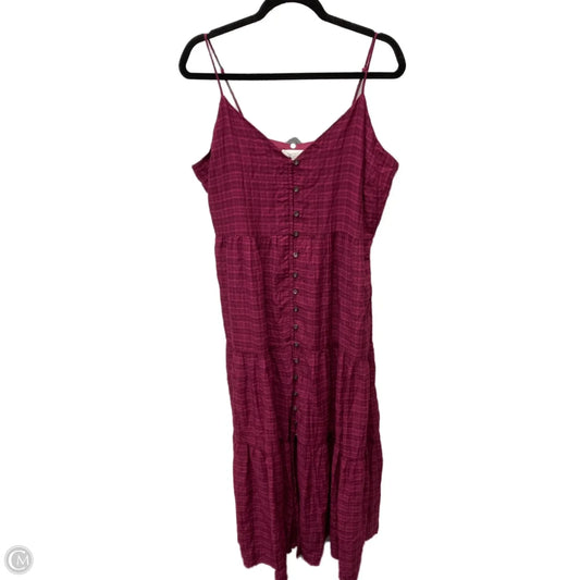 Dress Casual Maxi By Treasure And Bond In Red, Size: Xl