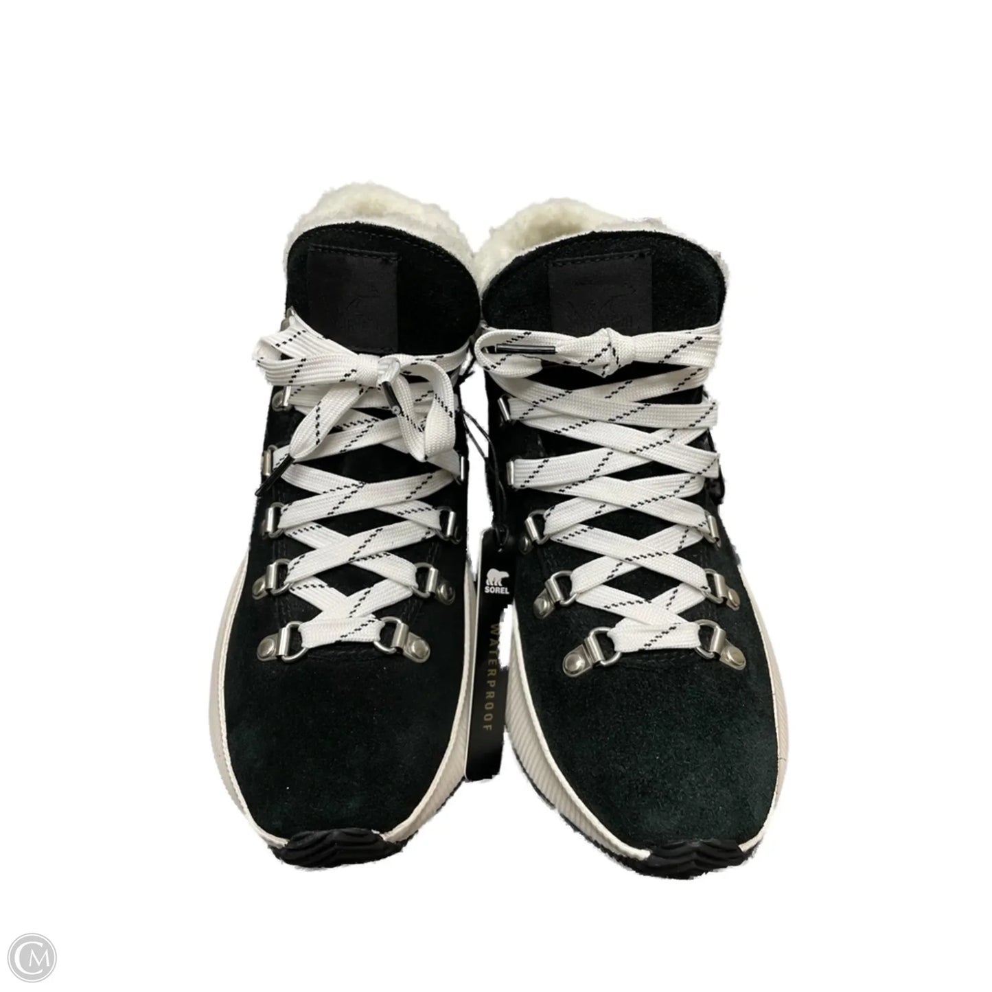 Boots Snow By Sorel In Black & White, Size: 7.5