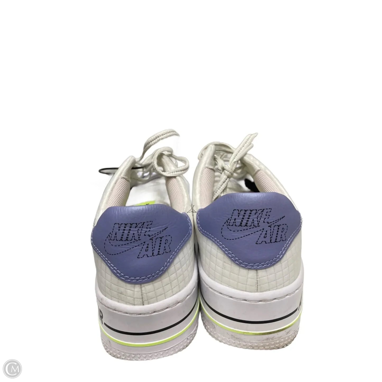 Shoes Sneakers By Nike In Purple & White, Size: 9