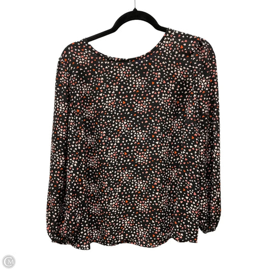 Blouse 3/4 Sleeve By Apt 9 In Multi-colored, Size: L
