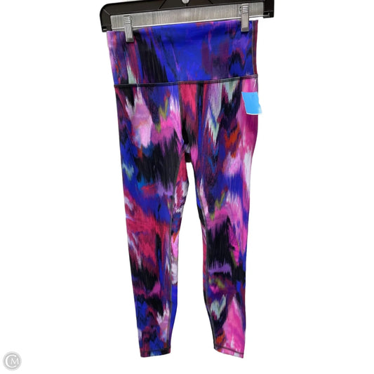 Athletic Leggings By Lululemon In Multi-colored, Size: 6