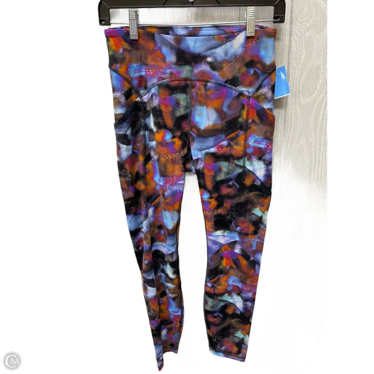 Athletic Leggings By Lululemon In Black & White, Size: 6