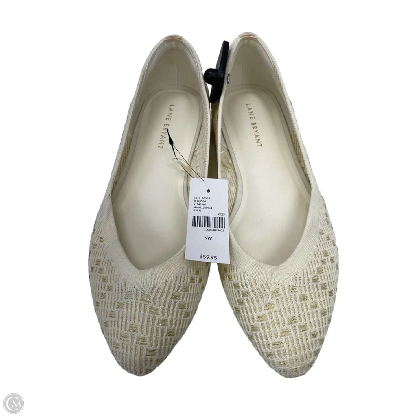 Shoes Flats By Lane Bryant In Cream, Size: 9