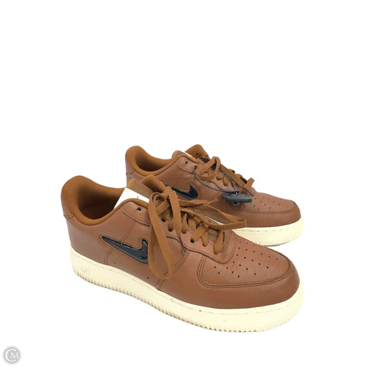 Shoes Athletic By Nike In Brown & Cream, Size: 10