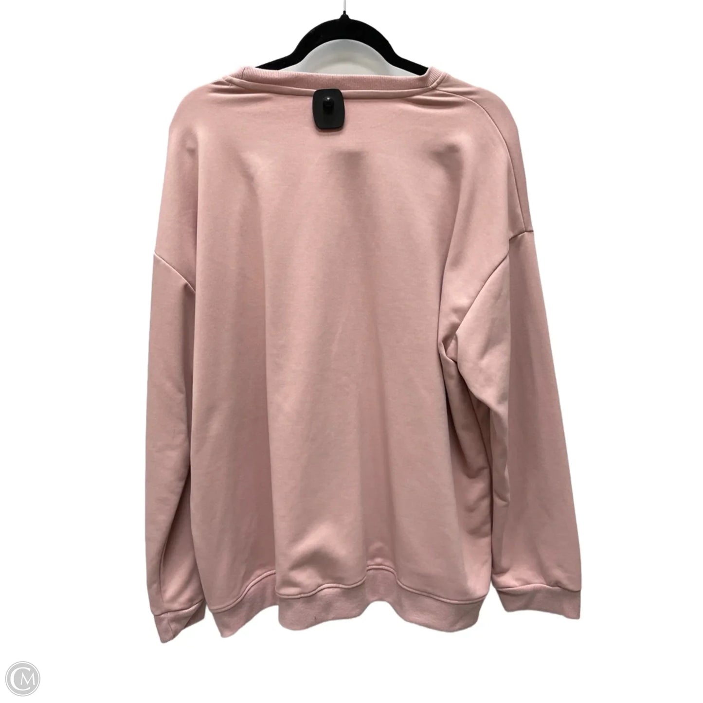Top Long Sleeve By Clothes Mentor In Pink, Size: 3x