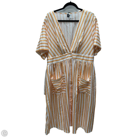 Dress Casual Short By Shein In Striped Pattern, Size: 4x