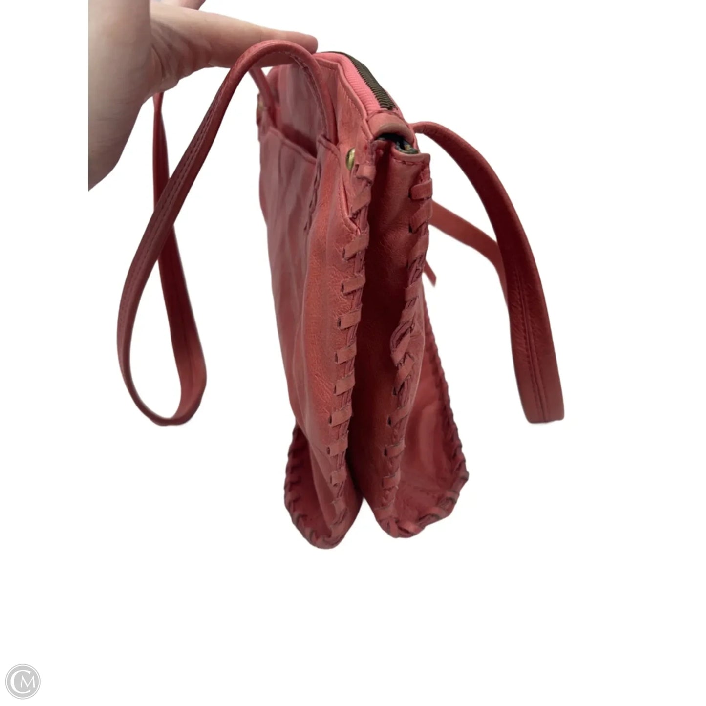 Handbag Leather By Hobo Intl, Size: Small