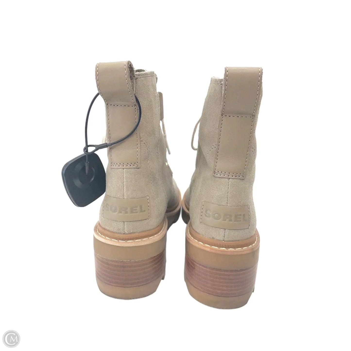 Boots Ankle Heels By Sorel In Tan, Size: 6