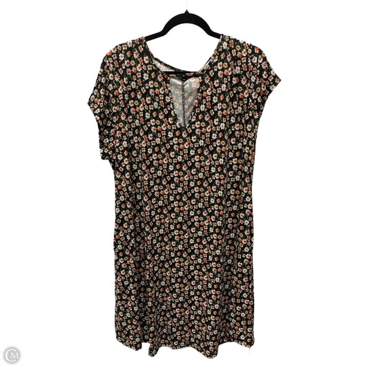 Dress Casual Short By Vibe In Floral Print, Size: 3x