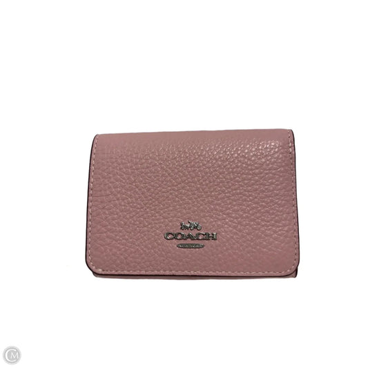 Wallet Designer By Coach, Size: Small