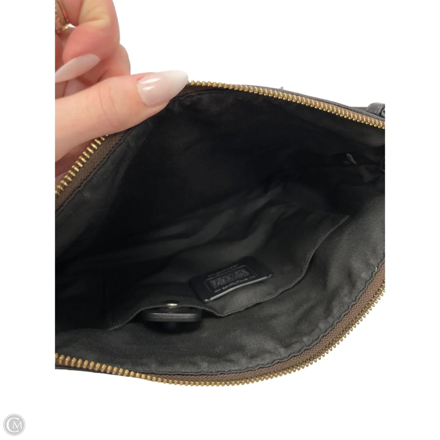 Crossbody Designer By Coach, Size: Medium