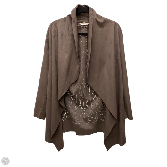 Jacket Other By Soft Surroundings In Brown, Size: S