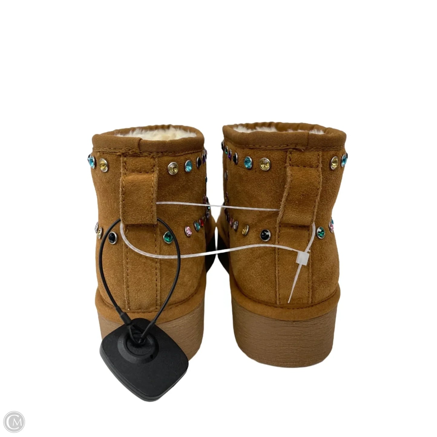 Boots Ankle Flats By Steve Madden In Brown, Size: 9.5