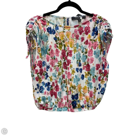Blouse Sleeveless By Marc New York In Floral Print, Size: S