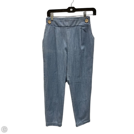 Jeans Straight By Final Touch In Blue Denim, Size: 4