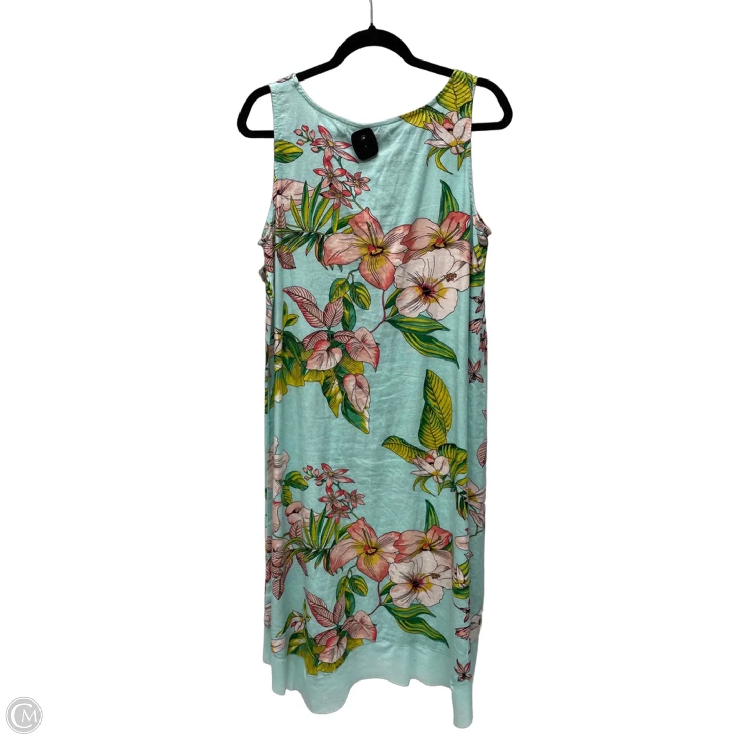 Dress Casual Midi By For Cynthia In Floral Print, Size: L