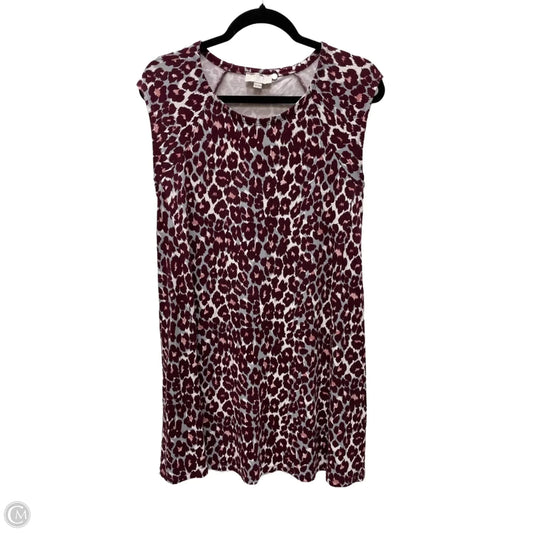 Dress Casual Short By Loft In Animal Print, Size: S