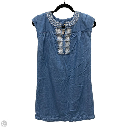 Dress Casual Short By Knox Rose In Blue Denim, Size: Xs