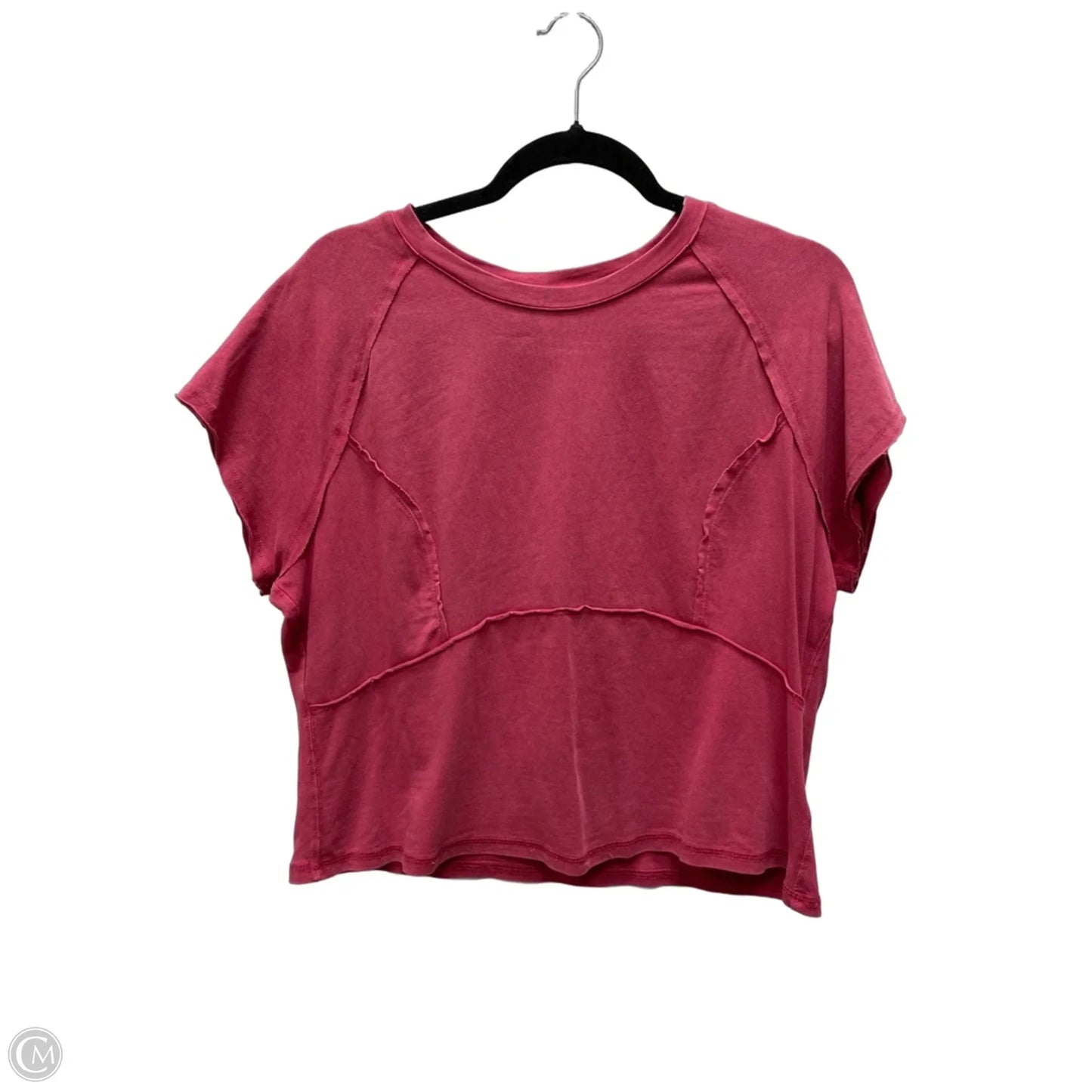 Top Short Sleeve By Jessica Simpson In Red, Size: Xl