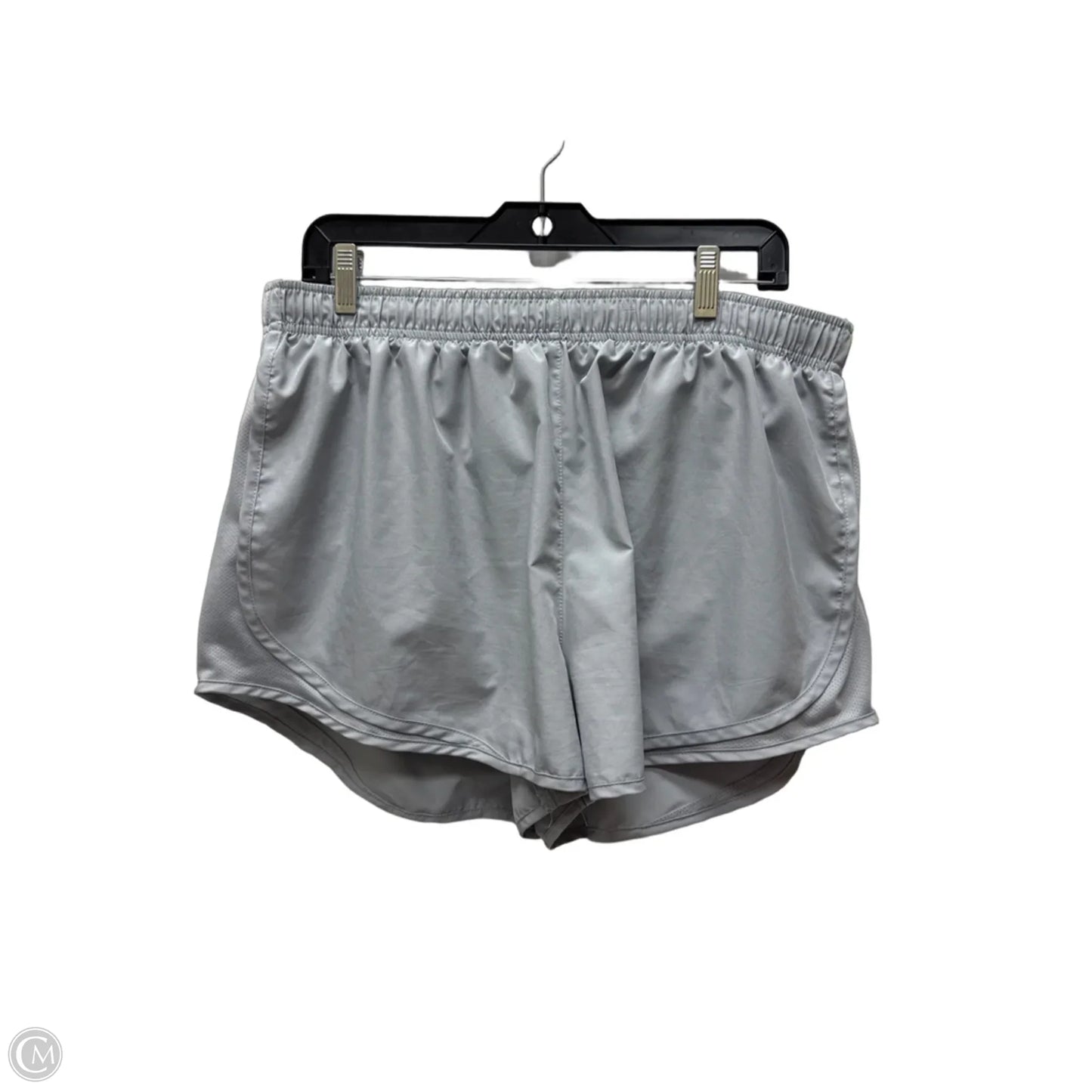Athletic Shorts By Nike Apparel In Grey, Size: 1x