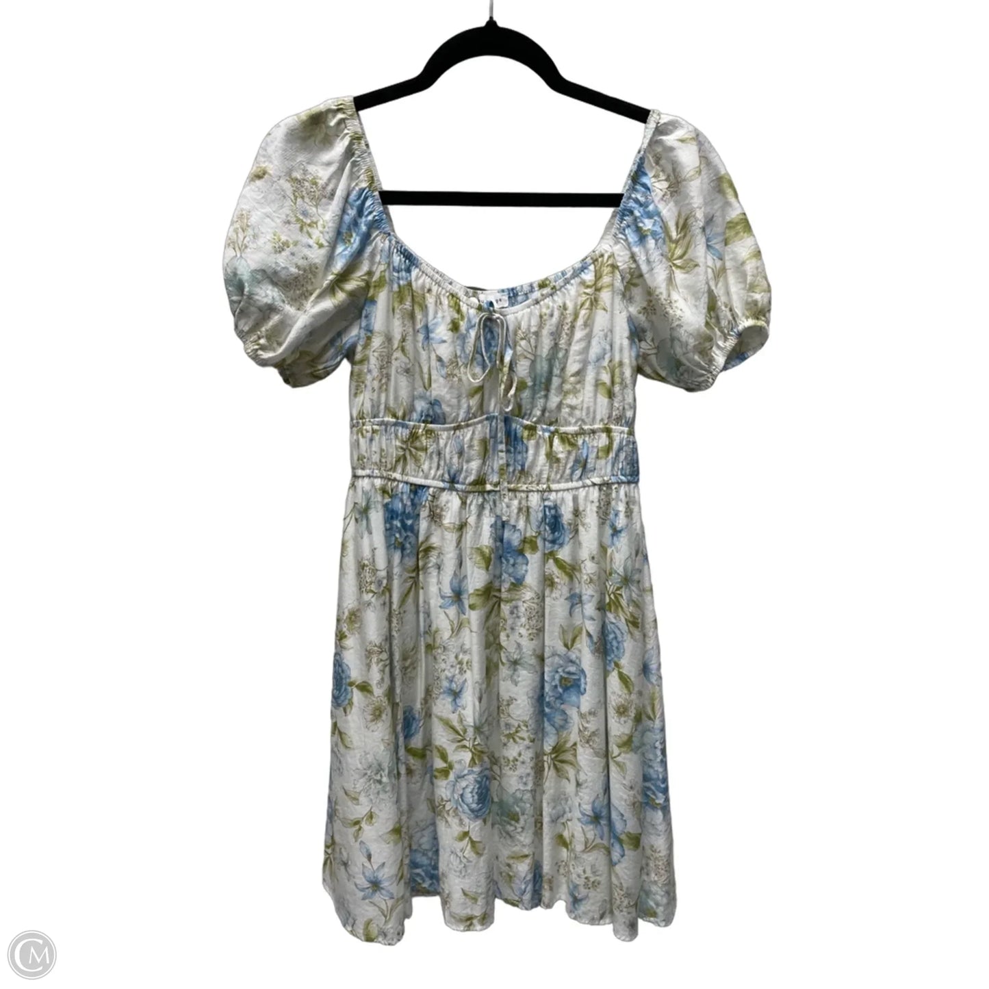 Dress Casual Short By Blu Pepper In Floral Print, Size: S