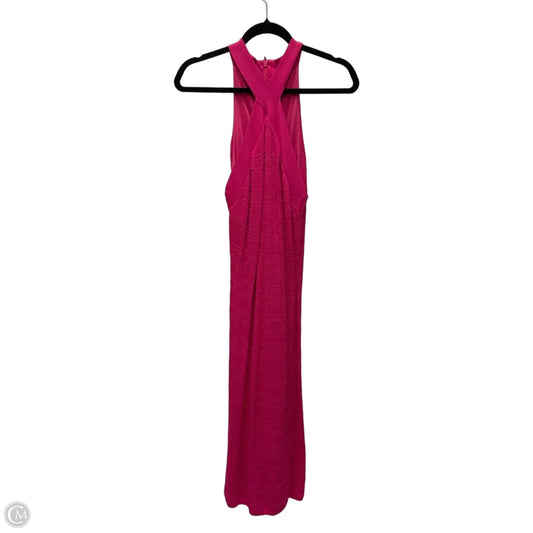Dress Casual Midi By Rachel Roy In Pink, Size: L