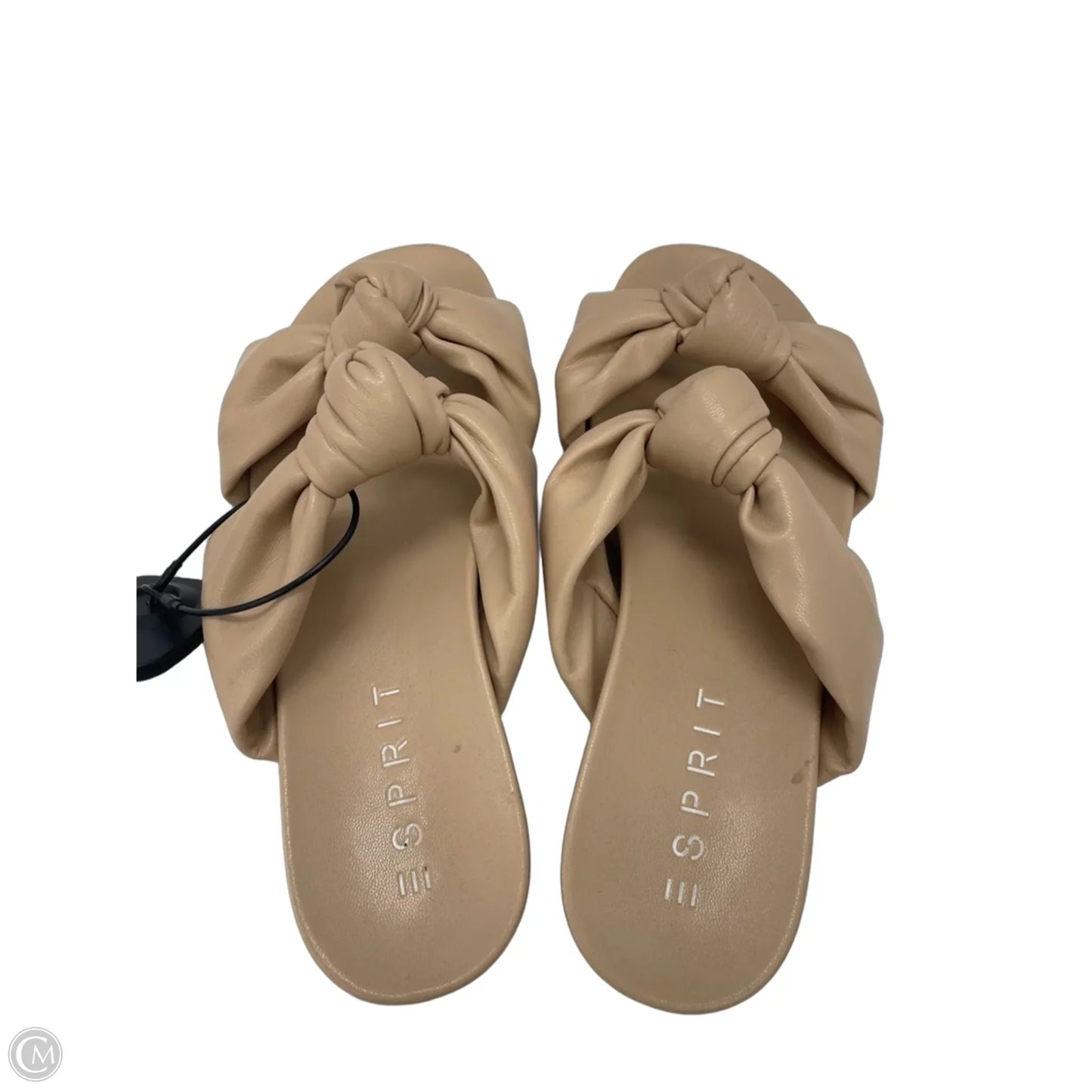 Sandals Flats By Esprit In Tan, Size: 6