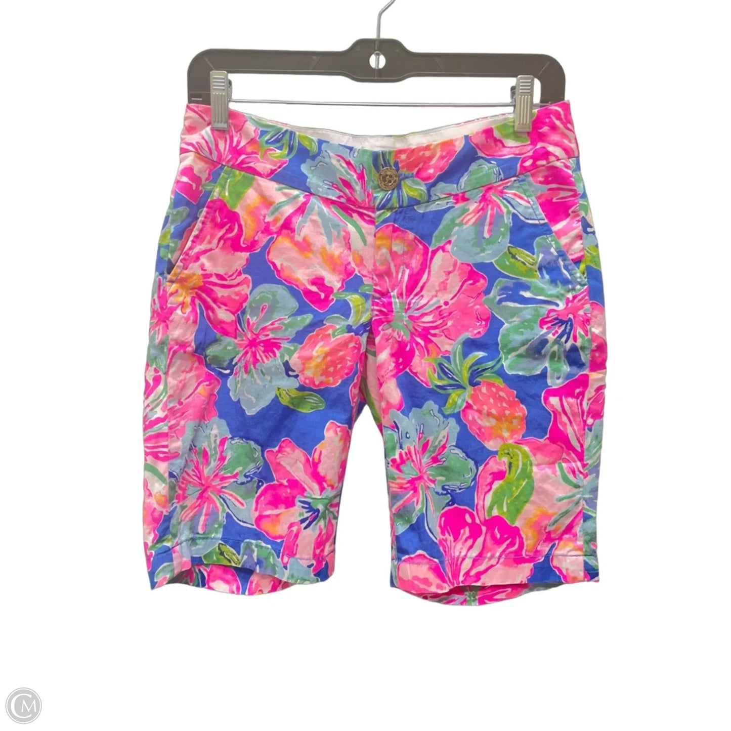 Shorts Designer By Lilly Pulitzer In Floral Print, Size: 0