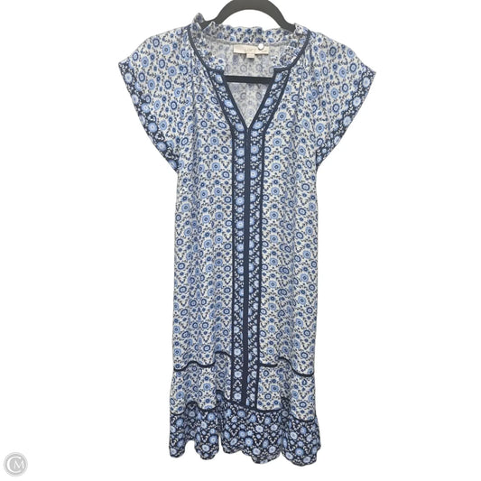 Dress Casual Short By Loft In Floral Print, Size: Xs