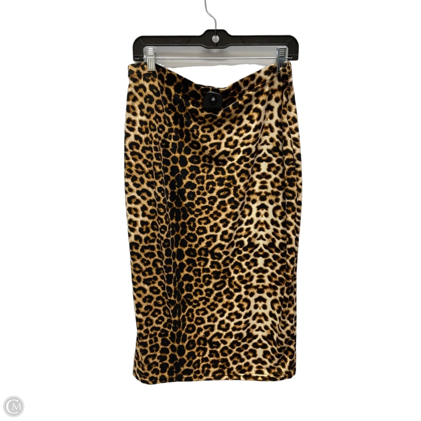 Skirt Midi By Shein In Animal Print, Size: 12