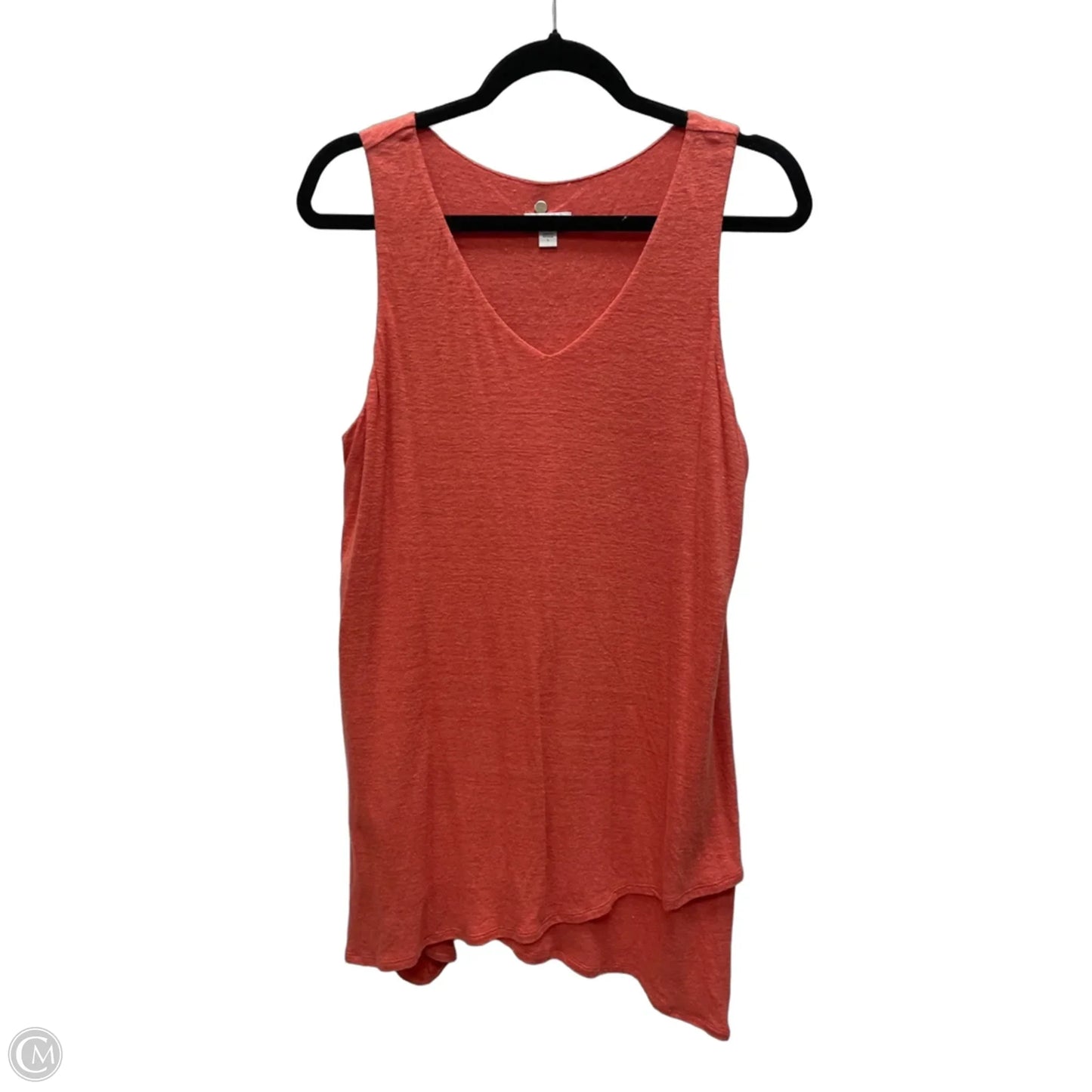 Top Sleeveless By Pure Jill In Coral, Size: L