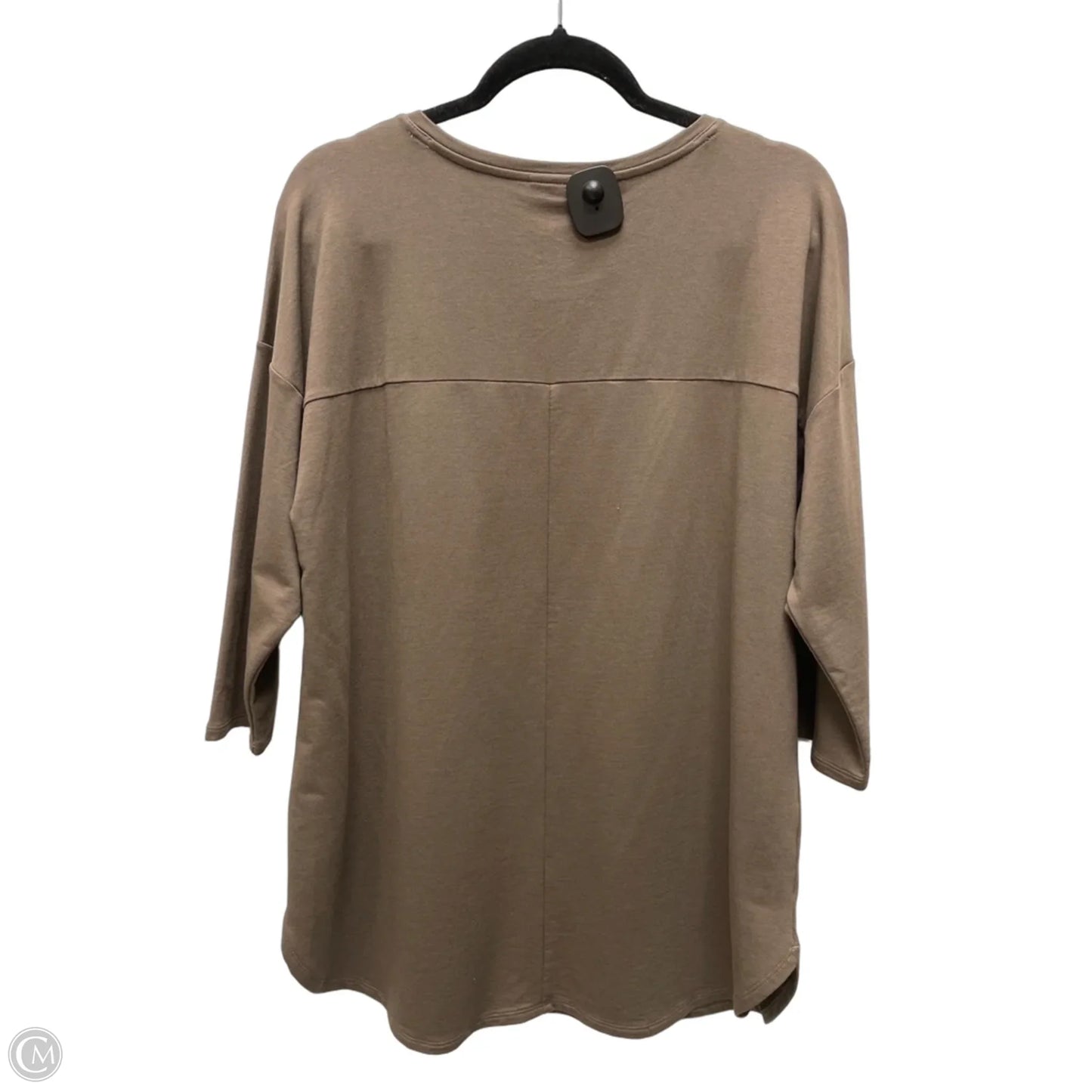 Top Short Sleeve By J. Jill In Brown, Size: M