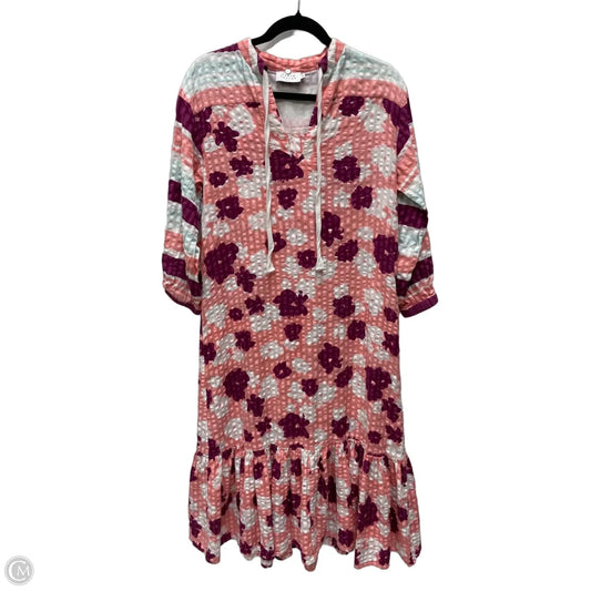 Dress Casual Maxi By TANYA TAYLOE In Floral Print, Size: Xs