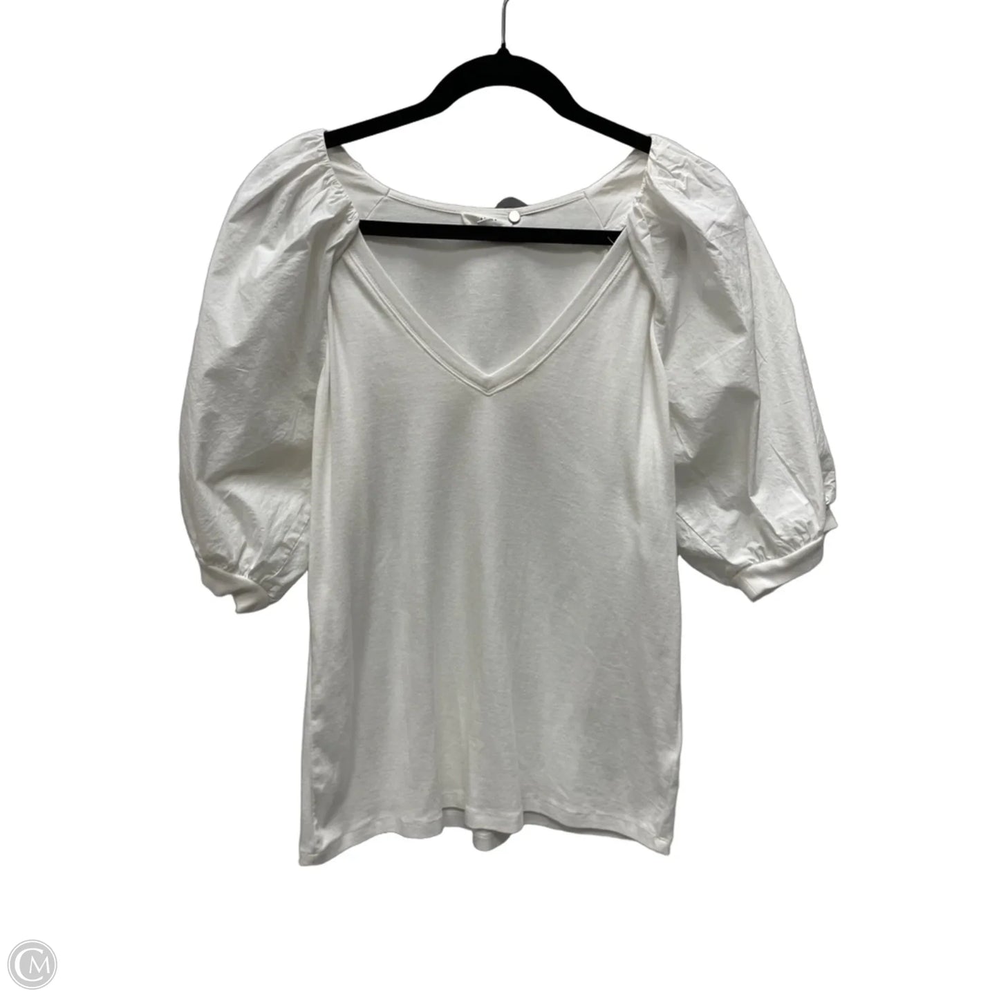 Top Short Sleeve By A Loves A In White, Size: Xl