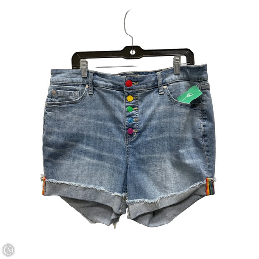 Shorts By Torrid In Blue Denim, Size: 14