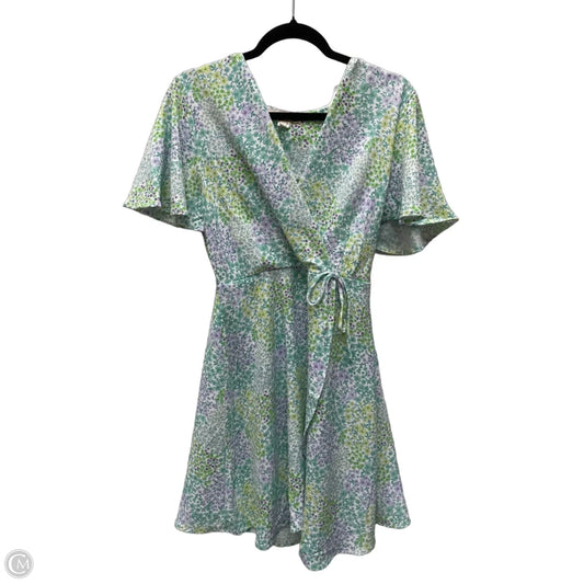 Dress Casual Short By Monteau In Floral Print, Size: L