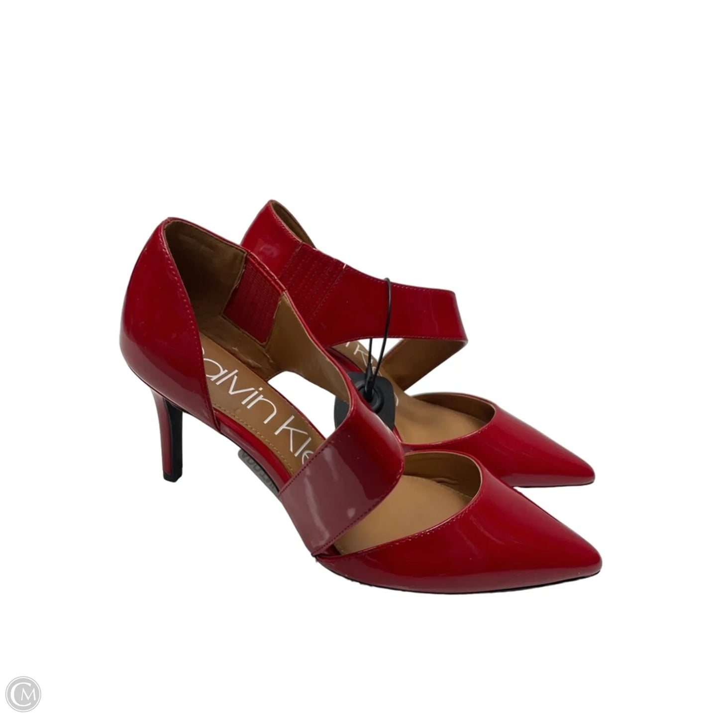 Shoes Heels Stiletto By Calvin Klein In Red, Size: 8