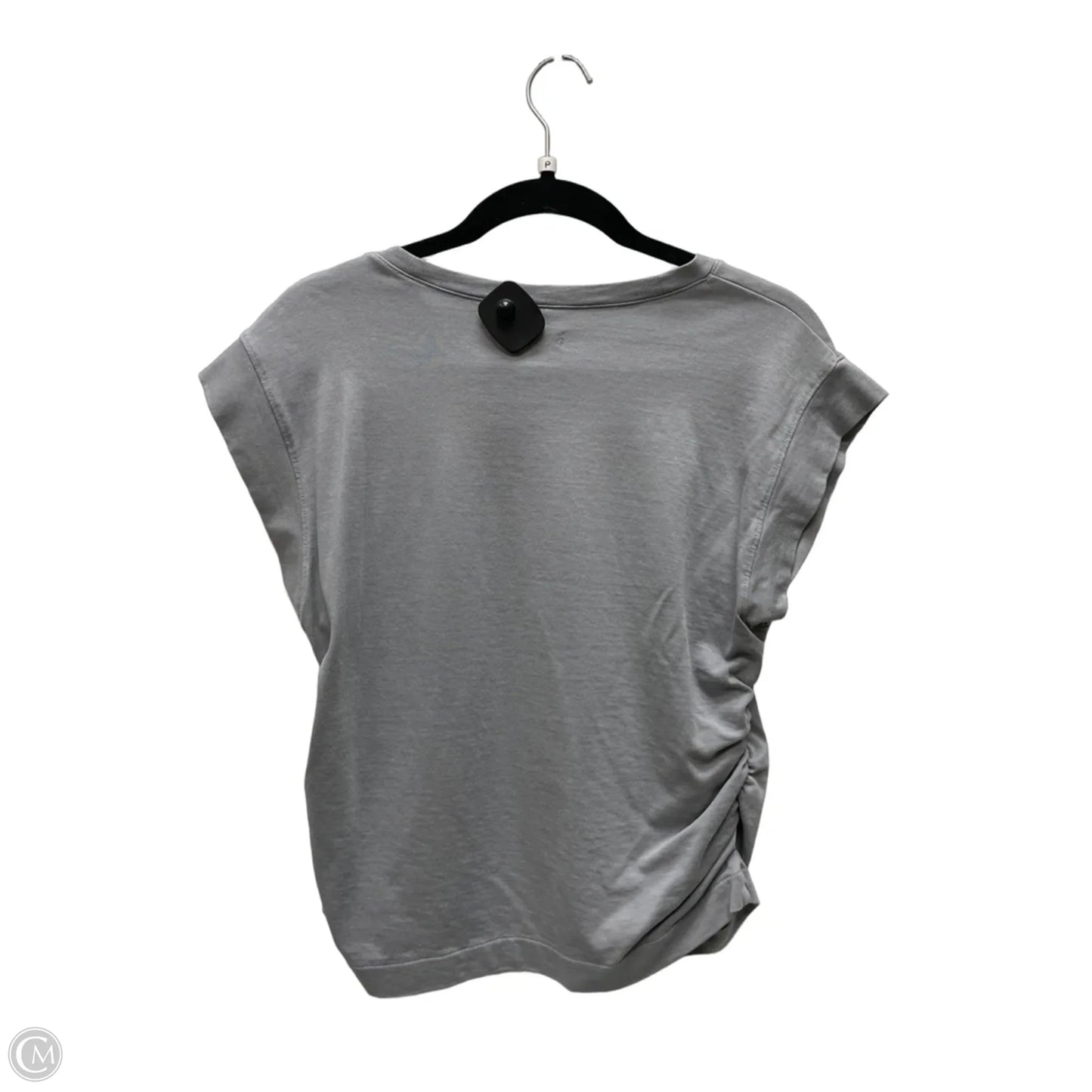 Top Short Sleeve By Madewell In Grey, Size: M