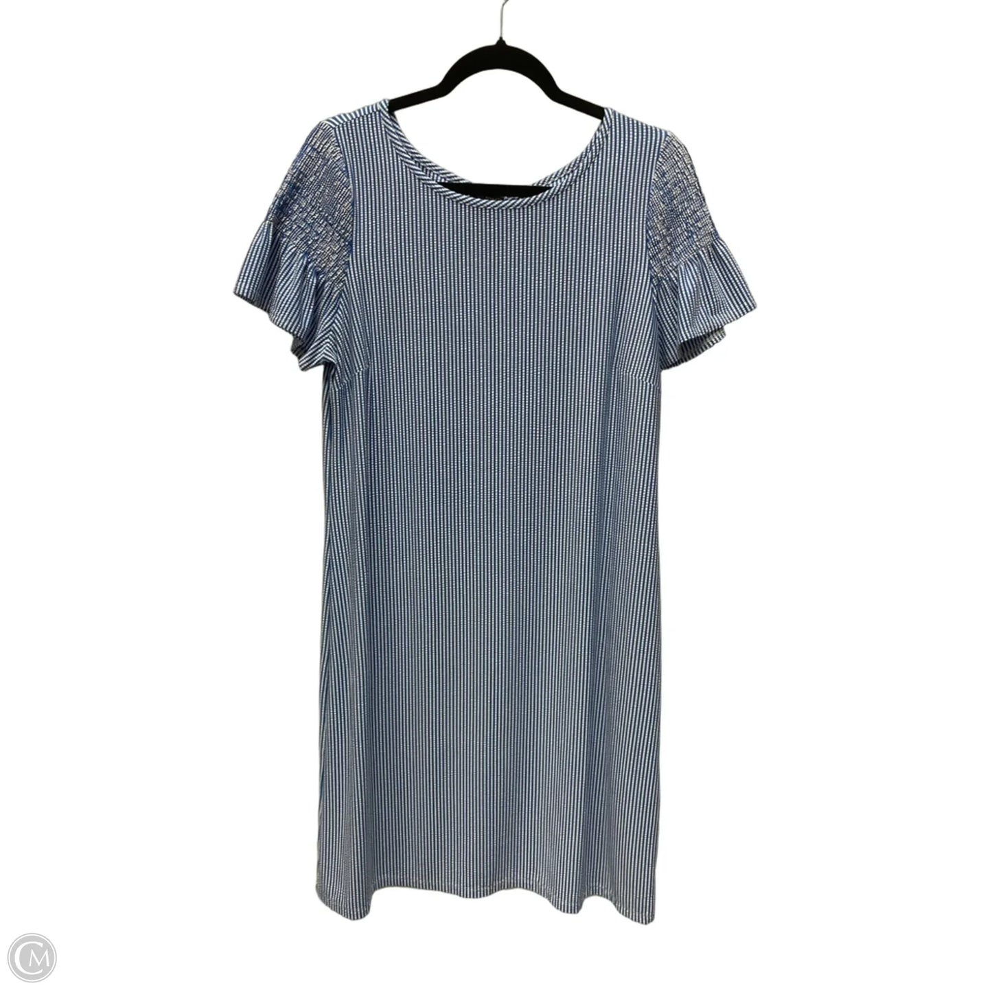 Dress Casual Short By Talbots In Striped Pattern, Size: L