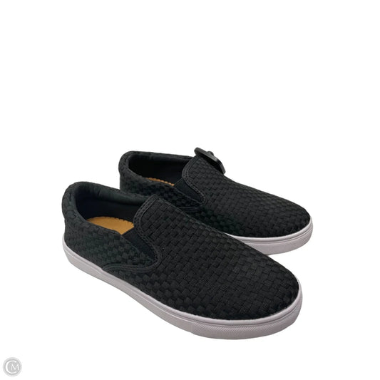 Shoes Sneakers By Bernie Mev In Black & White, Size: 7.5