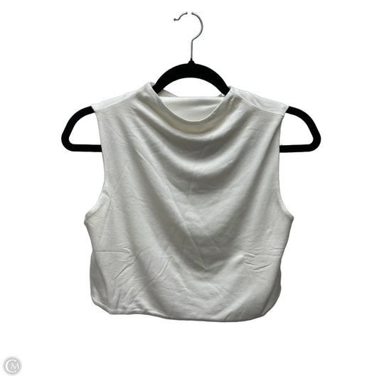 Top Sleeveless By Nakedwardrobe In Cream, Size: L