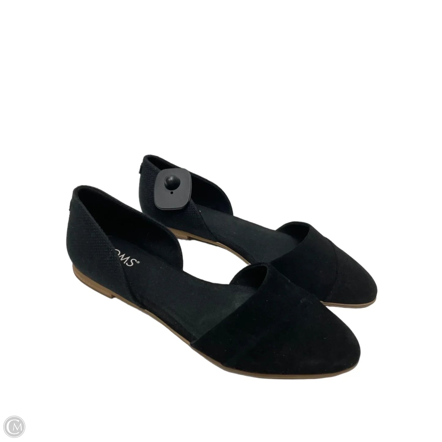 Shoes Flats By Toms In Black, Size: 10