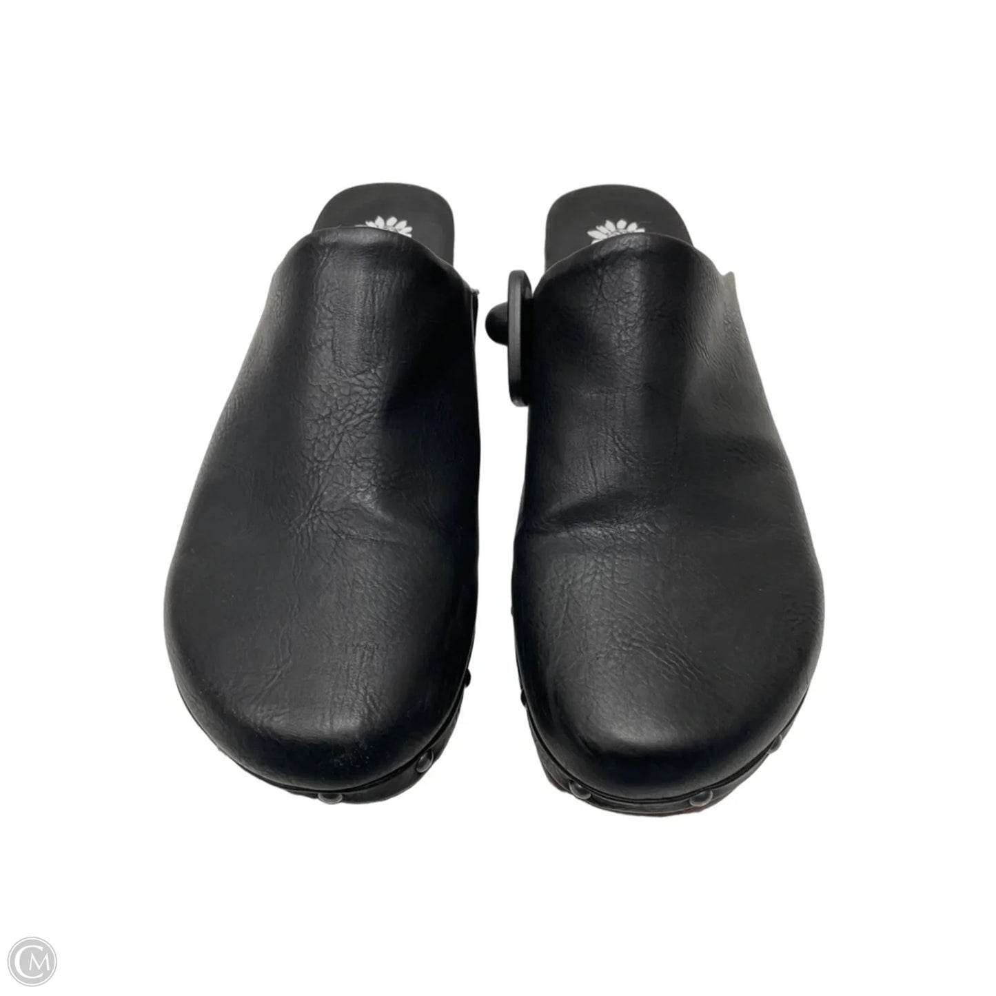 Shoes Heels Block By Yellow Box In Black & Brown, Size: 9.5